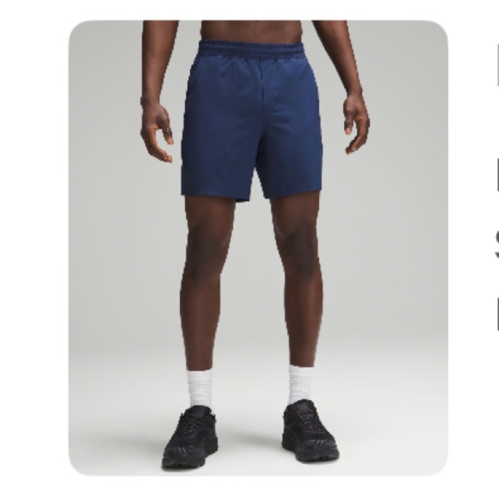 Lululemon pace Breaker linerless short 7’